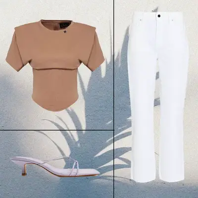 Diarrablu Leer Pants in chiado rust