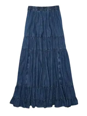 American Eagle long chambray skirt