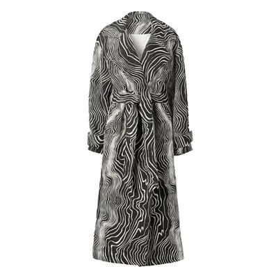 Apparis Stella Plant Based Coat in oat on model