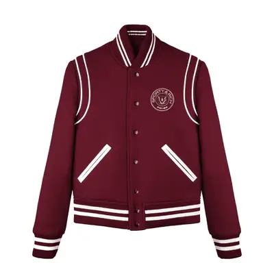 Good American Faux Leather Blazer on model