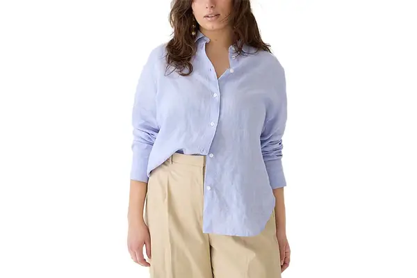 J.Crew Slim-fit Baird McNutt Irish linen shirt