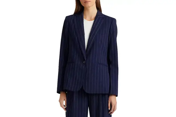 Lauren Ralph Lauren Pinstriped Blazer