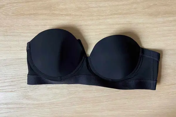 Pepper MVP Multiway Strapless Bra displayed on a wood surface 