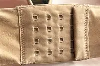 Aerie Real Sunnie Strapless Lightly Lined Bra with straps displayed on a beige surface 