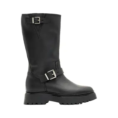 AllSaints Marisa Biker Boot in black