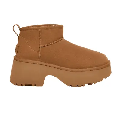 Ugg Classic Ultra Mini New Heights in chestnut