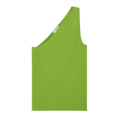 COS One-Shoulder Tank Top in green