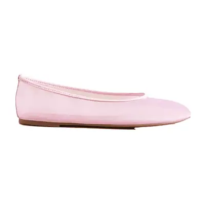 By Anthropologie Mesh Ballet Flats in pastel pink