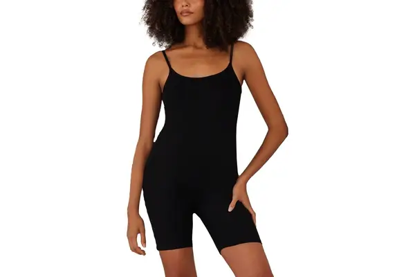 Bumpsuit Sculpting Rib Romper