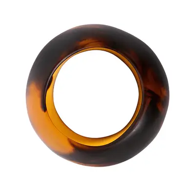 Dinosaur Designs Boulder Bangle in tortoise