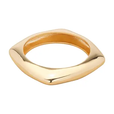 St. Moran Square Bangle in gold