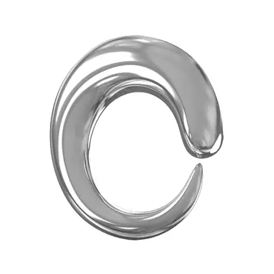 Khiry Khartoum II Bangle in sterling silver