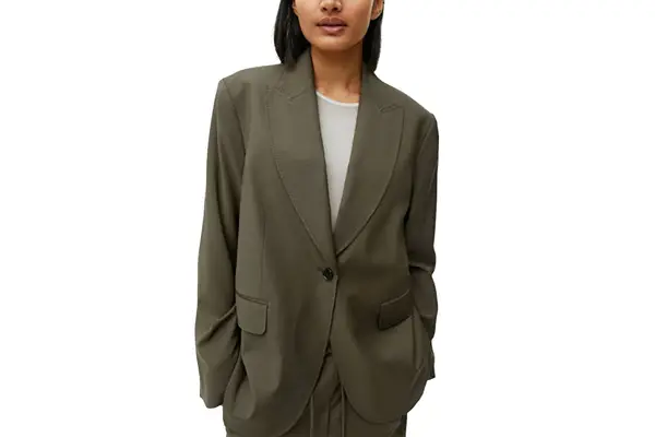Arket Relaxed Wool-Blend Blazer