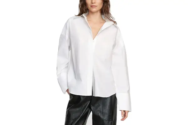 Modern Citizen Oversized Split-Back Shirt