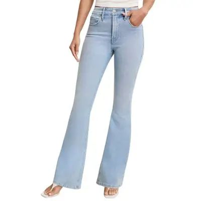 light wash Good American jeans