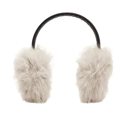 Apparis Esme Tinsel Earmuffs in silver