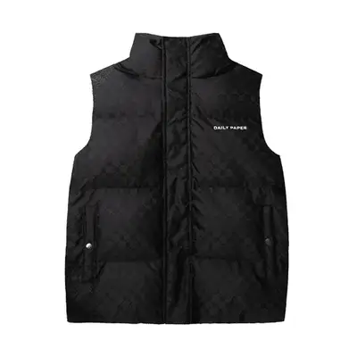 Daily Paper Monogram Pondo Bodywarmer in black