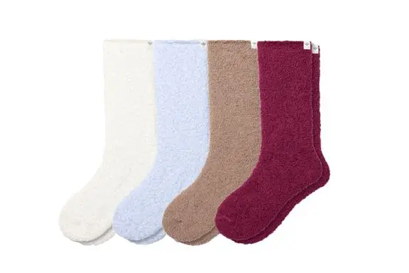 Barefoot Dreams CozyChic Heathered Tennis Socks