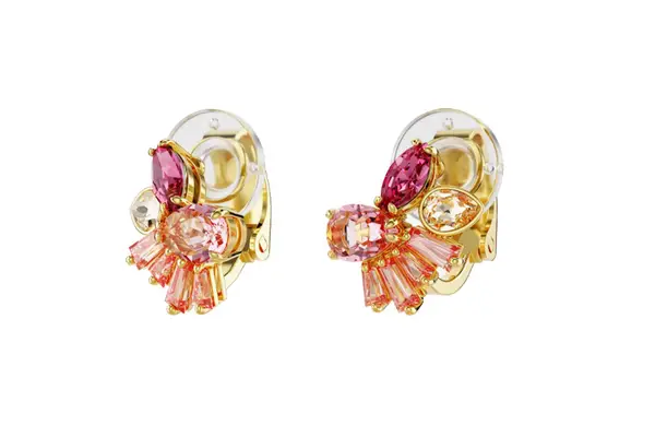 Swarovski Gema Crystal Clip-On Stud Earrings