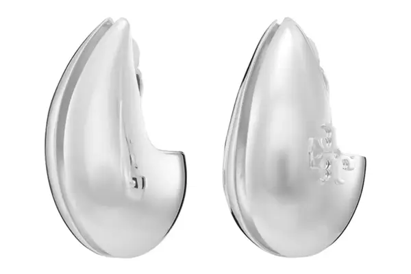 Tory Burch Wave Clip-On Earrings