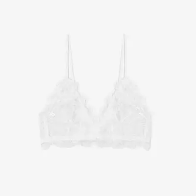 Anine Bing Lace Bra with Trim
