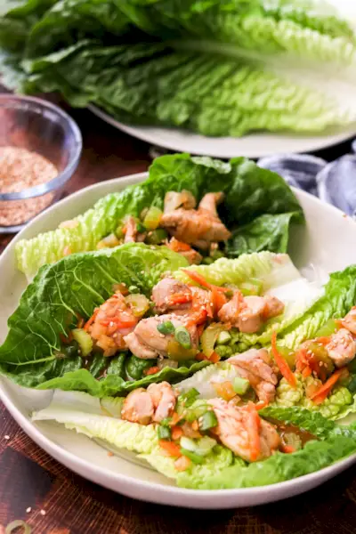 hamburguesa de salmón