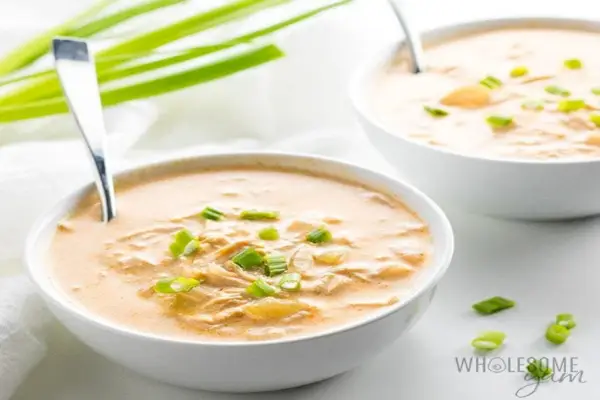 sopa de pollo búfalo