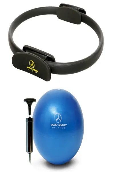 Anneau et mini ballon d'exercice