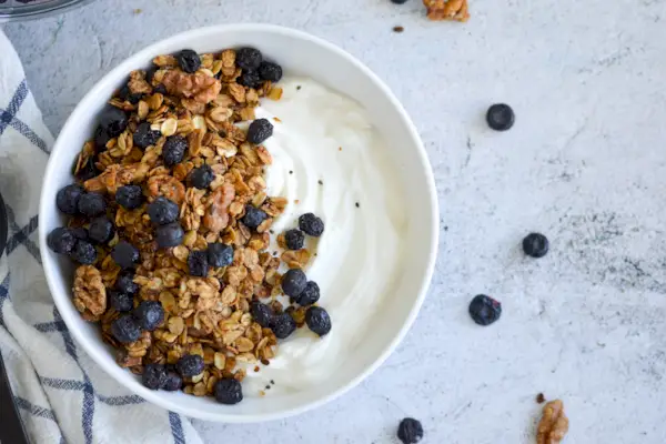 blueberry maple walnut trail mix