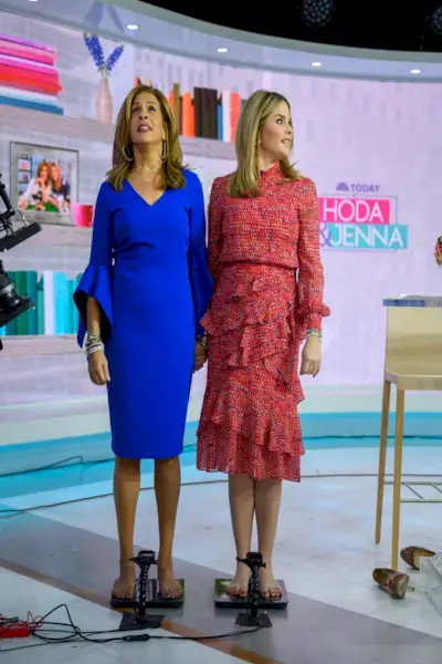 Hoda Kotb siger, at hun var 'gal' efter at have vejet sig selv på 'i dag' før intermitterende faste