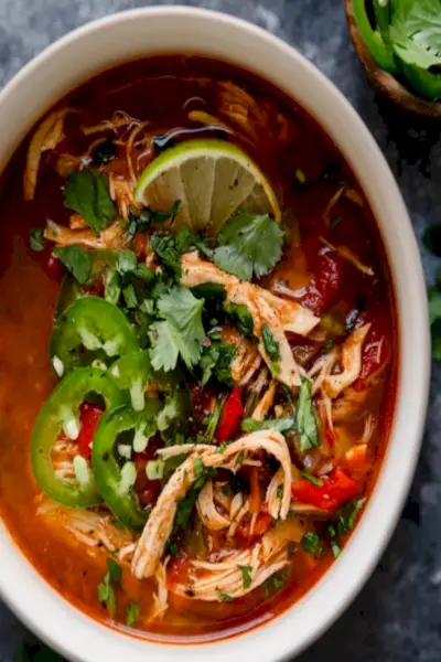 Tortilla z kurczakiem i mniej zupy