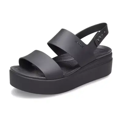 Crocs Brooklyn Low Wedges in black