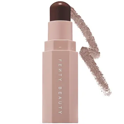 Fenty Beauty contour stick open in a dark shade