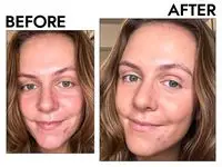 A close-up of a person