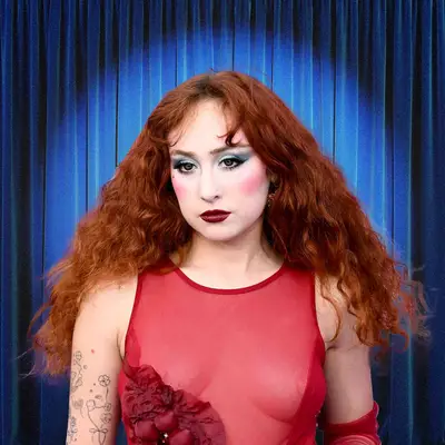 Chappell Roan on a spotlight