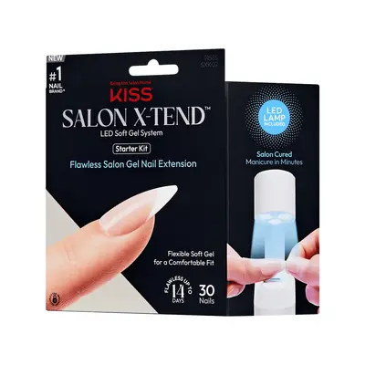 Kiss Salon X-Tend LED Soft Gel System gel nail extension starter kit