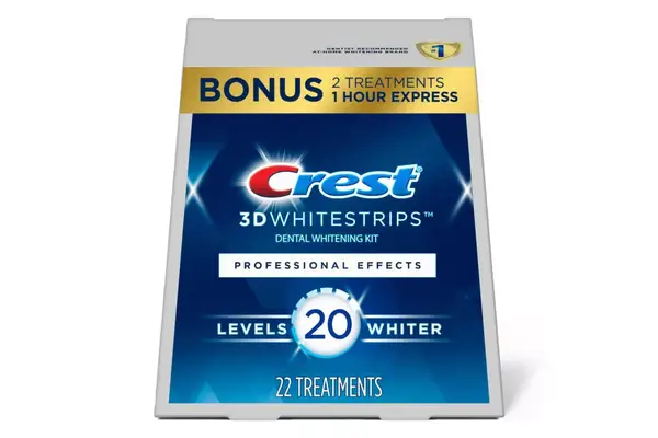 Crest 3DWhitestrips Professional Effects Teeth Whitening Strips
