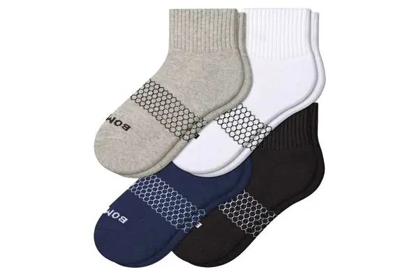 Bombas Womenâs Quarter Socks 4-Pack