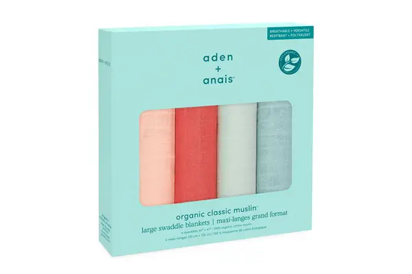 aden + anais Organic Cotton Swaddles