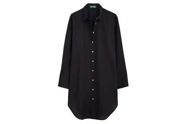 J.Crew Relaxed-fit beach shirt in linen-cotton blend