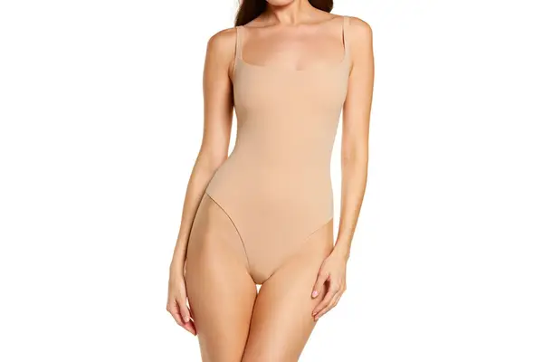 SKIMS Fits Everybody Square Neck Bodysuit