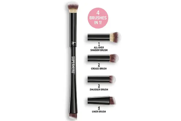 it cosmetics SUPERHEROâ¢ 4-IN-1 EYE-TRANSFORMING SUPER SHADOW AND LINER BRUSH