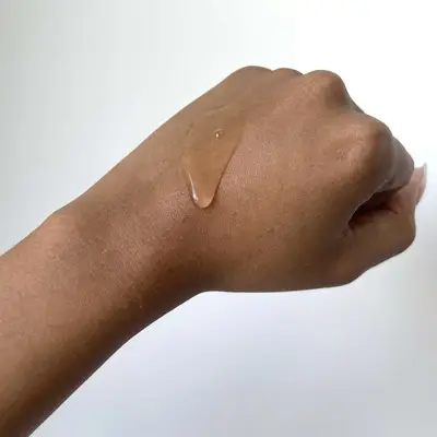 texture shot of native body wash