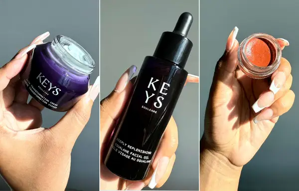 Keys Soulcare Facial Oil, Blush, and Cream