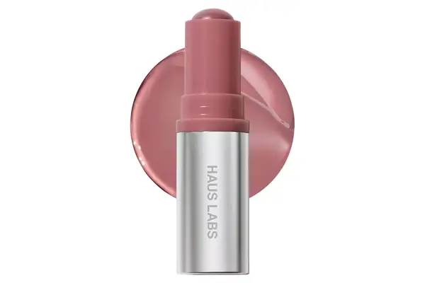 Haus Labs Color Fuse Longwear Hydrating Glassy Lip + Cheek Blush Balm Stick