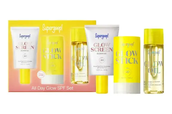 Supergoop! All Day Glow SPF Set