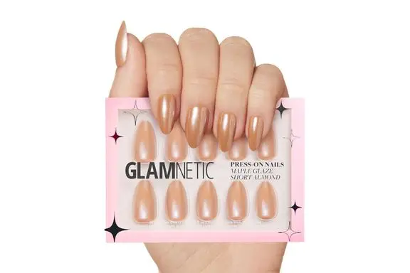 Glamnetic Maple Glaze Press On Nails