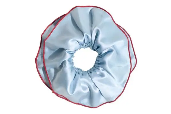 Lost Pattern Maxi Flower Oversized Silk Scrunchie