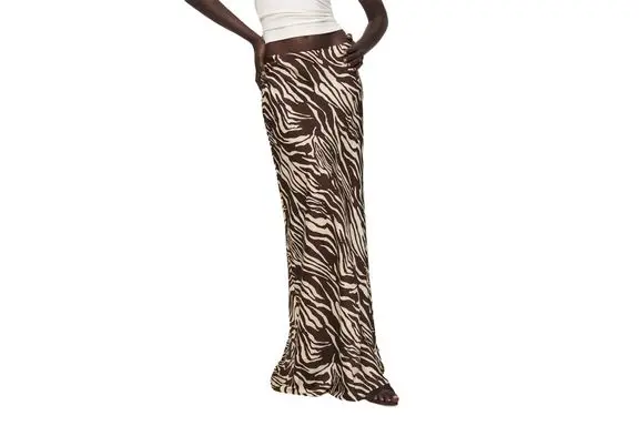 Reformation Bella Satin Skirt