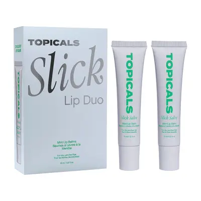 Topicals Slick Salve Glossy Lip Balm Duo